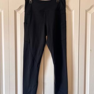ZYIA Black High-Waist Pocket Leggings
